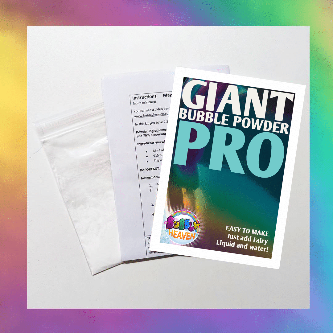 Bubble powder Pro make big bubble liquid