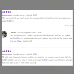 giant bubble hoop loop wand set reviews