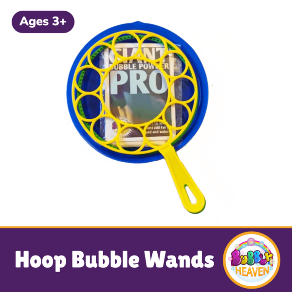 3pc bubble hoop and loop set