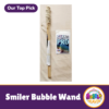 The Smiler Bubble Wand our best bubble wand for adults and entertainers
