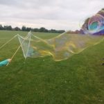 How to make giant bubble solution with the kids.
