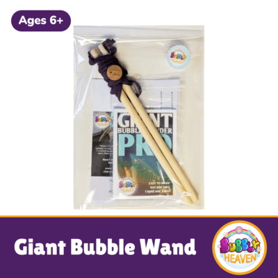 Giant bubble wand for kids