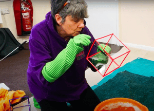 caroline bubble shape cube making maths training