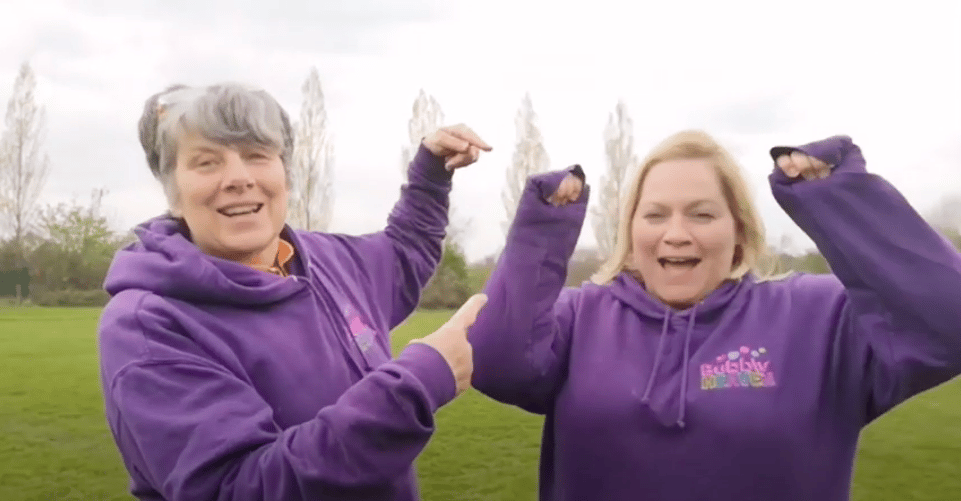 Cheryl and caroline bubble training providers
