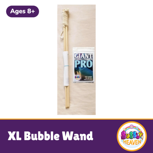 Extra Large XL giant bubble wand for 8+ older kids and adults