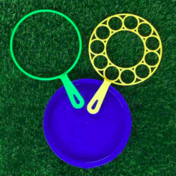 3 pc bubble wand and tray set