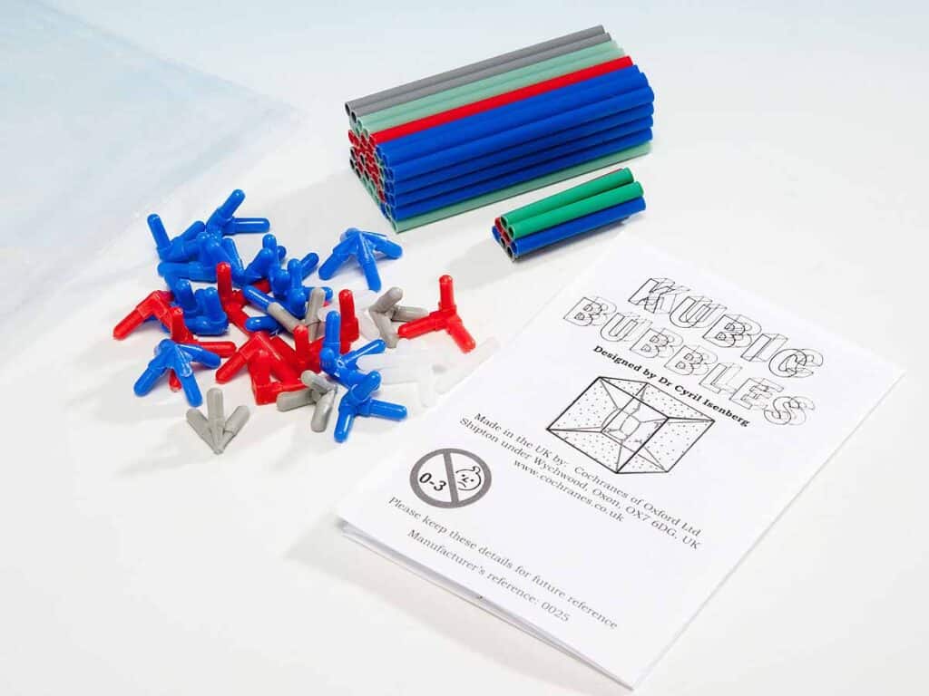 kubic cube bubble science shape small kit