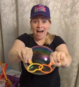 Merging bubbles wand kit bubble magician