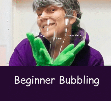 beginner bubbling training course bubble artist entertainer