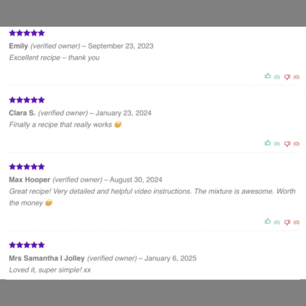 giant bubble recipe reviews
