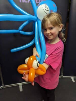 baby octopus balloon