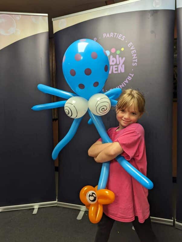 big octopus balloon model