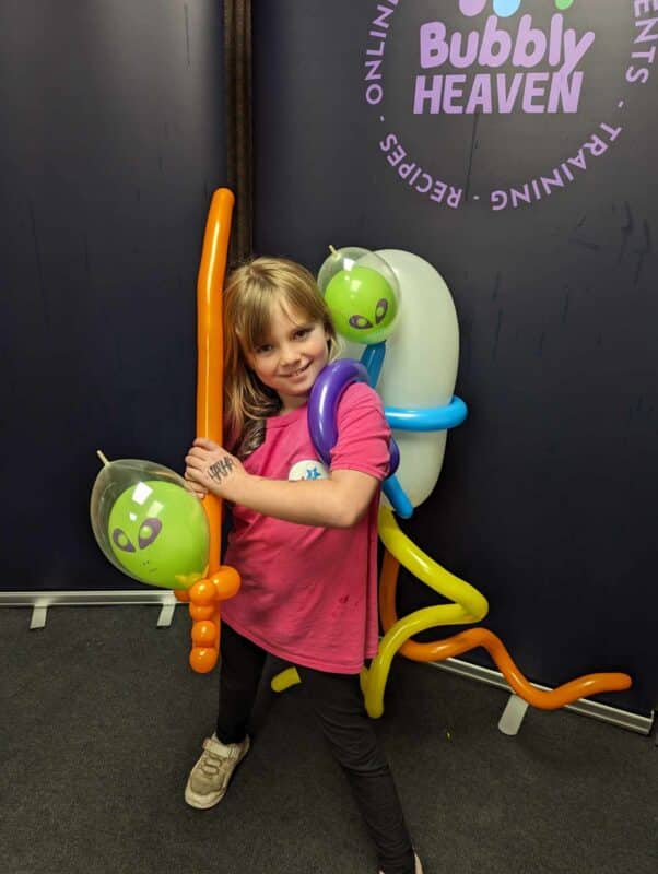 jet pack balloon model