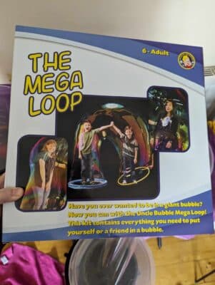 The mega loop uncle bubble kit