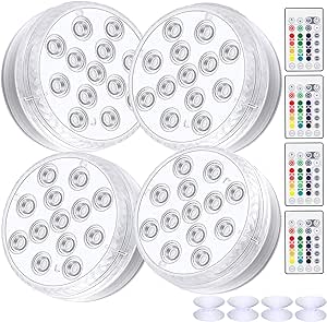 waterproof lights for bubbles