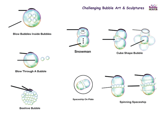 Bubbly Heaven Workshop Bubble Magic Trick Sheet