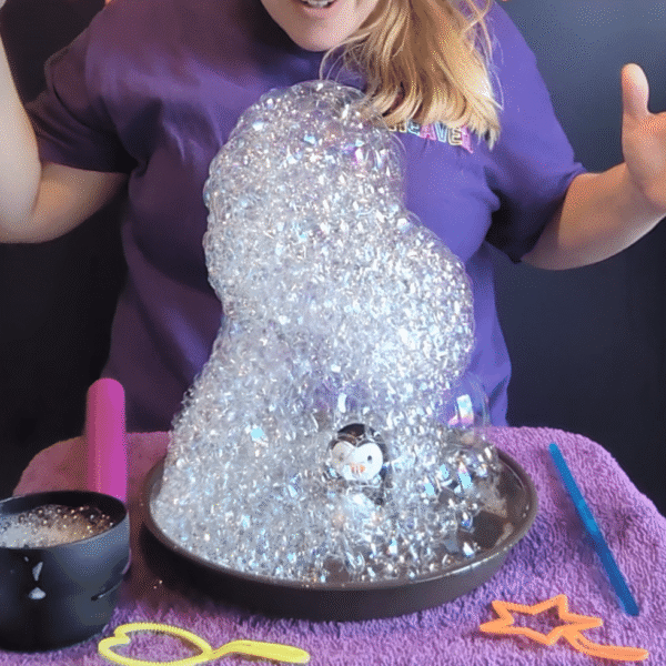 bubble foam play fun for kids indoors