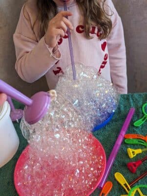 foam maker giant bubble play time