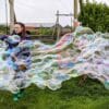 Bubble training net wand making