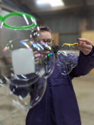 learning bubble tricks kids magic