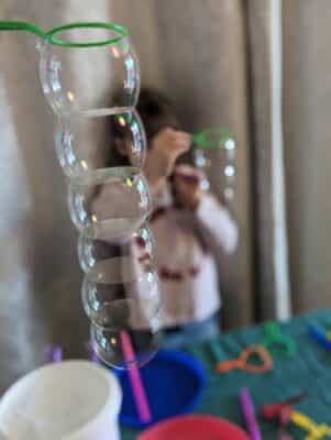 Caterpillar bubble
