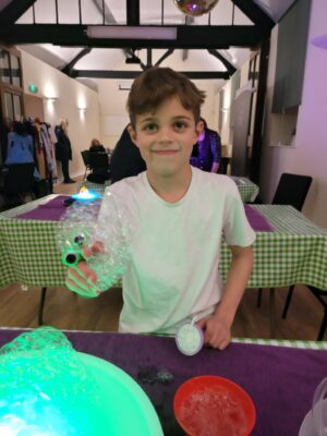 bubble foam puppet workshop activity for kids