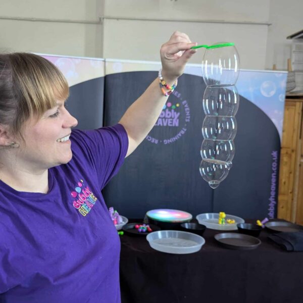 bubble caterpillar magic trick activity