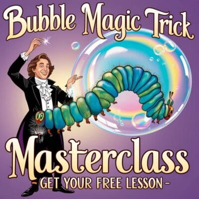 meme _Bubble Magic Trick Masterclass - Get your FREE lesson - The Caterpillar! not image of caterpillar use magic bubbles use bigger words (3)