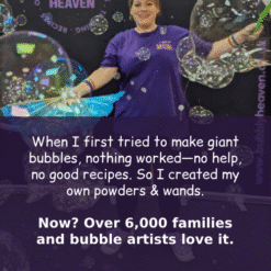 giant bubble business founder