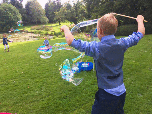 junior bubble wand for kids make big bubbles