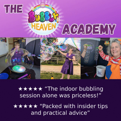 Bubbly Heaven Membership learn bubble entertainer training
