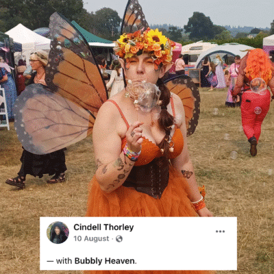 Cindell thorley 2 photo competition submission blowing bubble wand