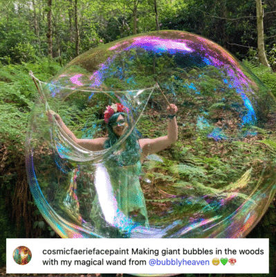 cosmie faerie fairy bubble wand