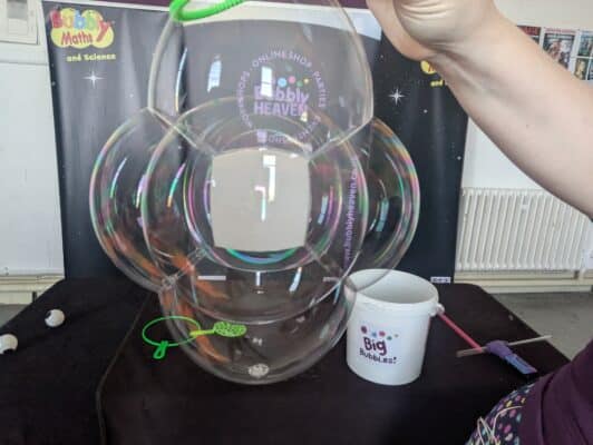 bubble show gloucestershire tricks