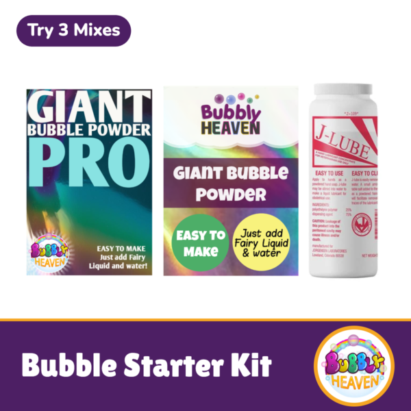 Bubble Starter Kit - Try 3 Mixes