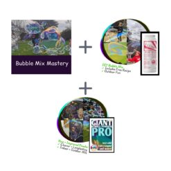 DIY Giant Bubble Mix Kit - Bubble Mix Mastery plus J-Lube plus Powder Pro