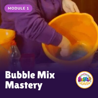 Bubble mix mastery course - how to make your giant mix